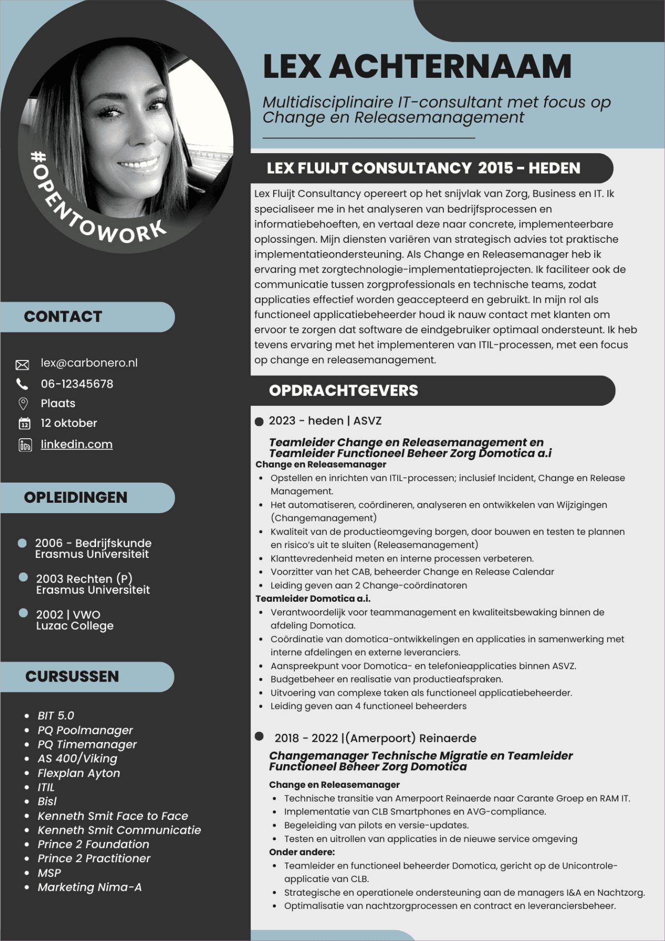 Cv van Lex